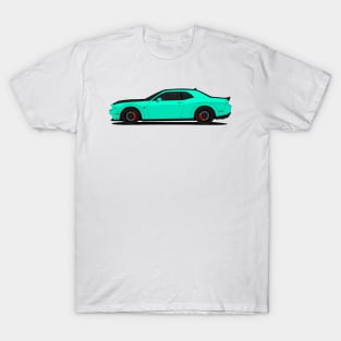 HELLCAT SIDE TURQUOISE T-Shirt